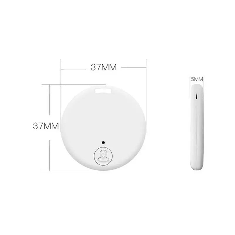 Mini localizador GPS alarma antirrobo cartera llavero etiqueta inteligente rastreador compatible con Bluetooth llavero localizador de llaves para perros, mascotas y niños