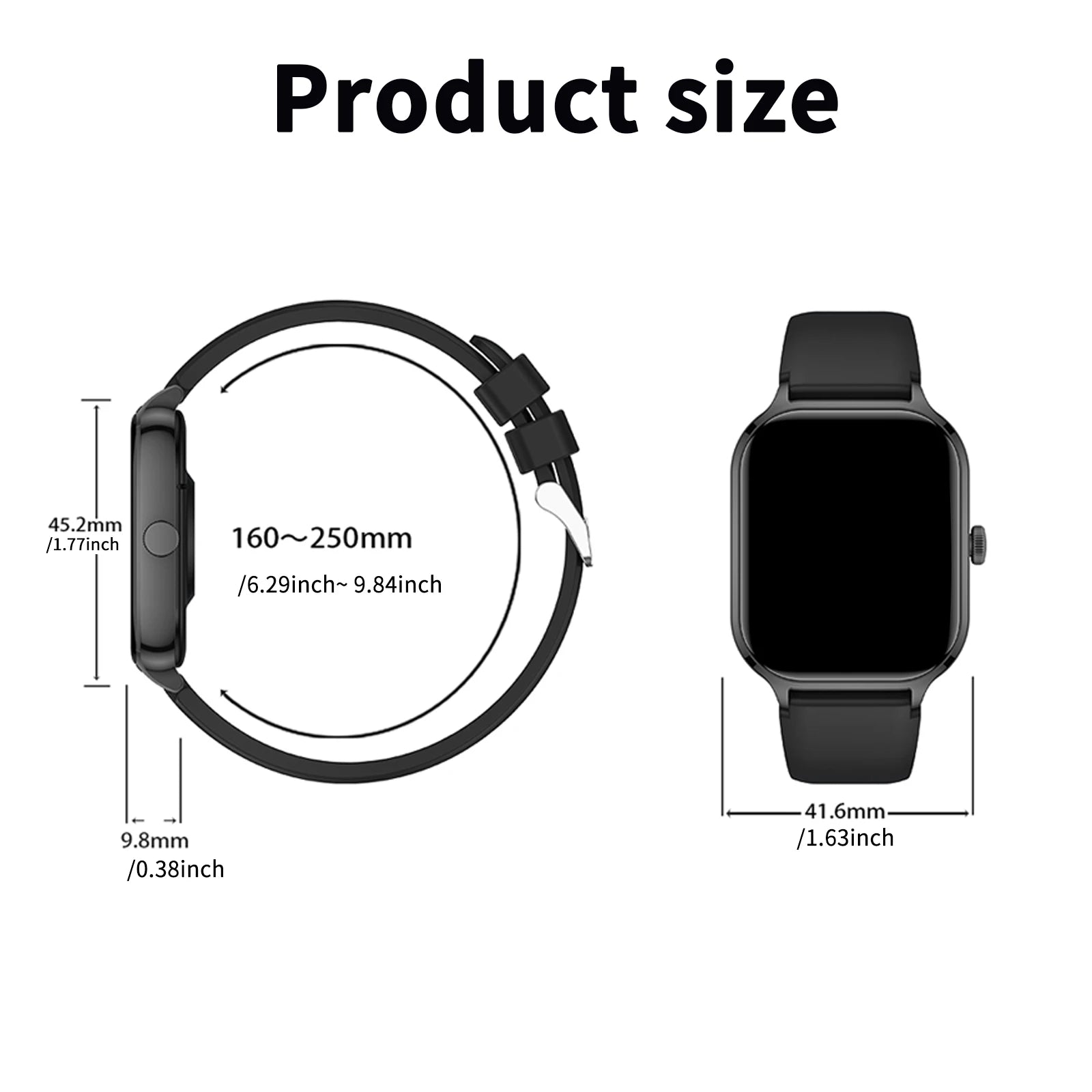 Reloj inteligente para mujer, pantalla táctil completa, llamadas Bluetooth, rastreador deportivo de actividad física, reloj inteligente para mujer