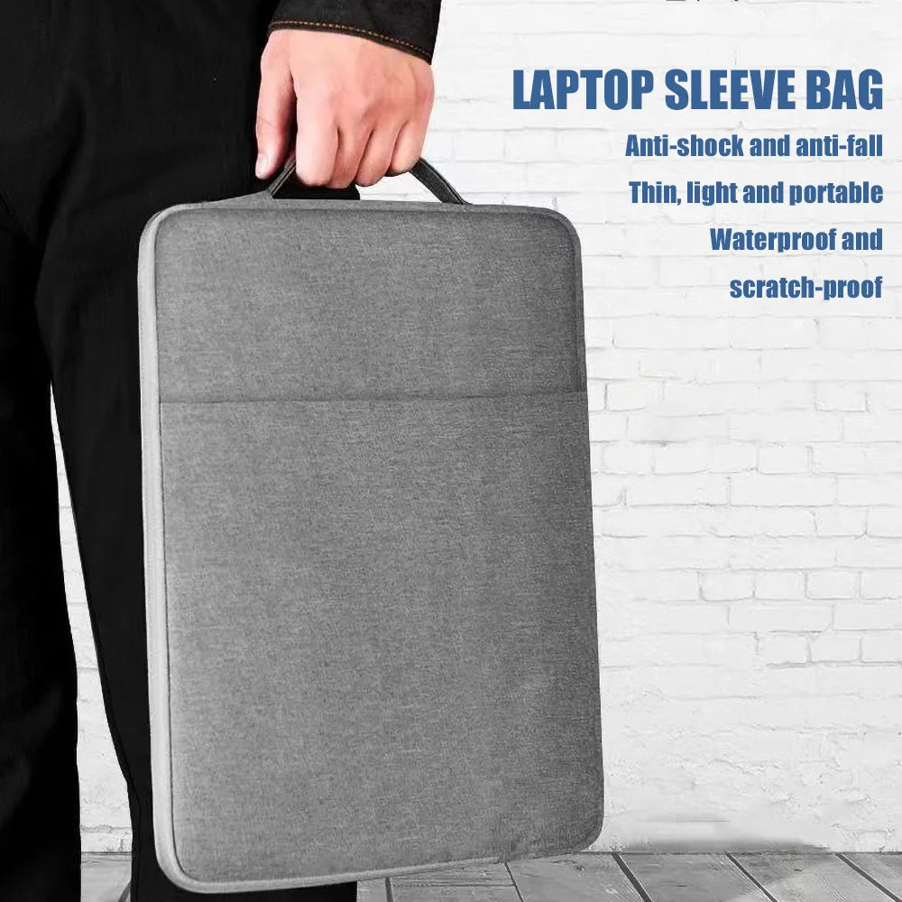 Laptop Sleeve Bag Handbag For 11“ 14” 15.6“ With Zipper Portable Notebook Cover Bag Inner Bladder For Macbook Lenovo Dell HP Bag