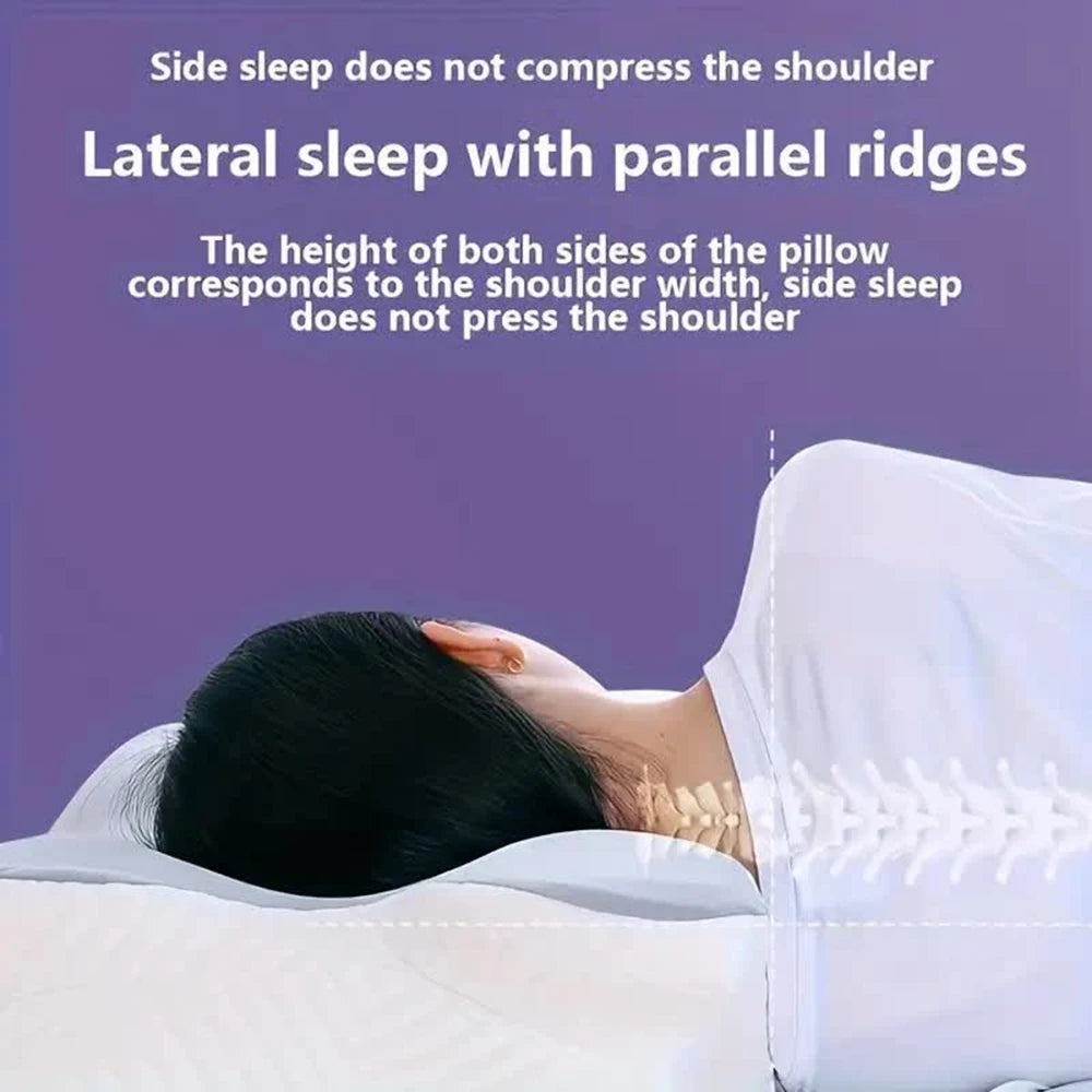 Minneskumputer Sommerfuglformet Avslappende Cervikal Langsom Rebound Nakkepute Smertelindring Søvn Ortopedisk Pute Sengetøy