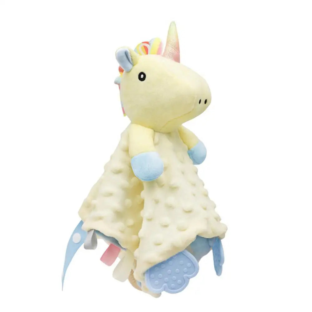 Manta de seguridad de peluche para niña, manta de peluche suave para niños, juguete de peluche unisex para niños y niñas
