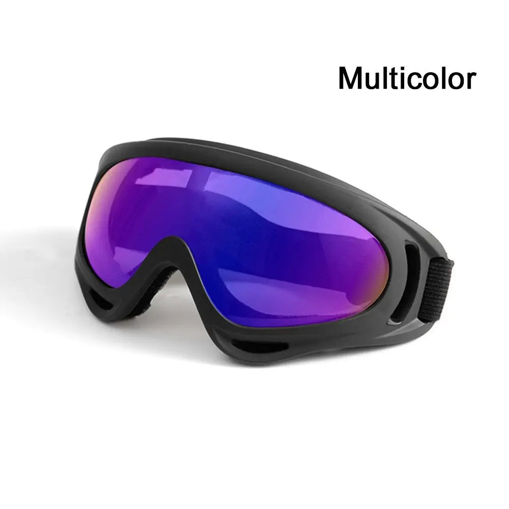 Gafas de esquí protectoras contra el viento y el polvo para deportes al aire libre, snowboard, moto y ciclismo en invierno