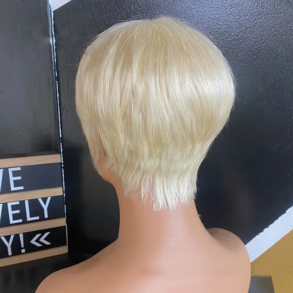 Peluca Pixie Rubia