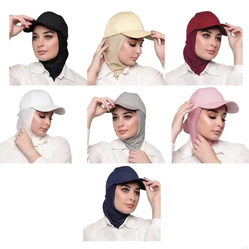 Shawl Baseball Hijab Set