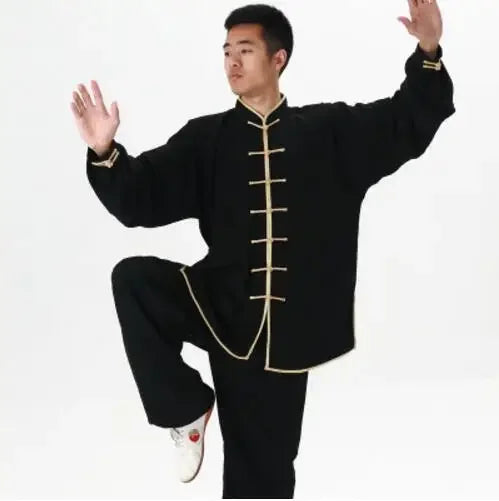 Traje tradicional de Kung Fu y Tai Chi – Gracia, fuerza y equilibrio