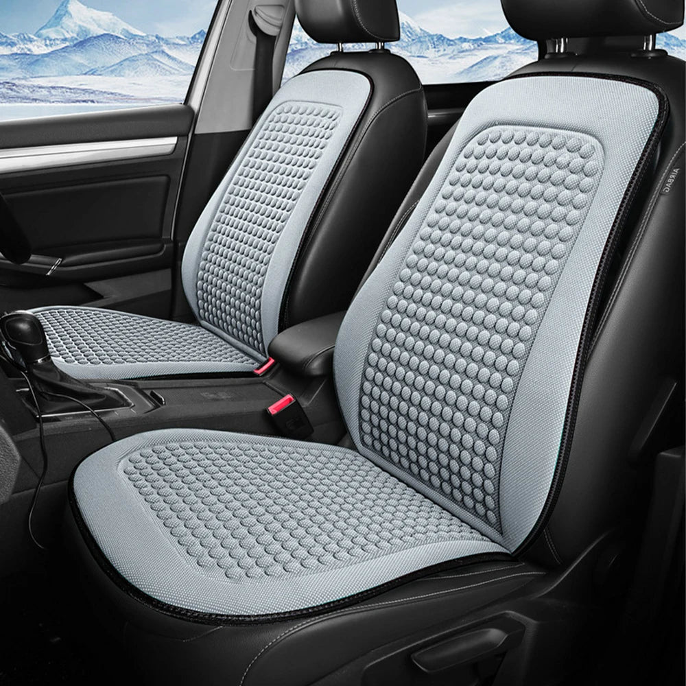 Cojín de coche TIMOTRAS, cojín refrescante de verano, funda de asiento de seda helada, cojín refrescante universal de temporada para coche