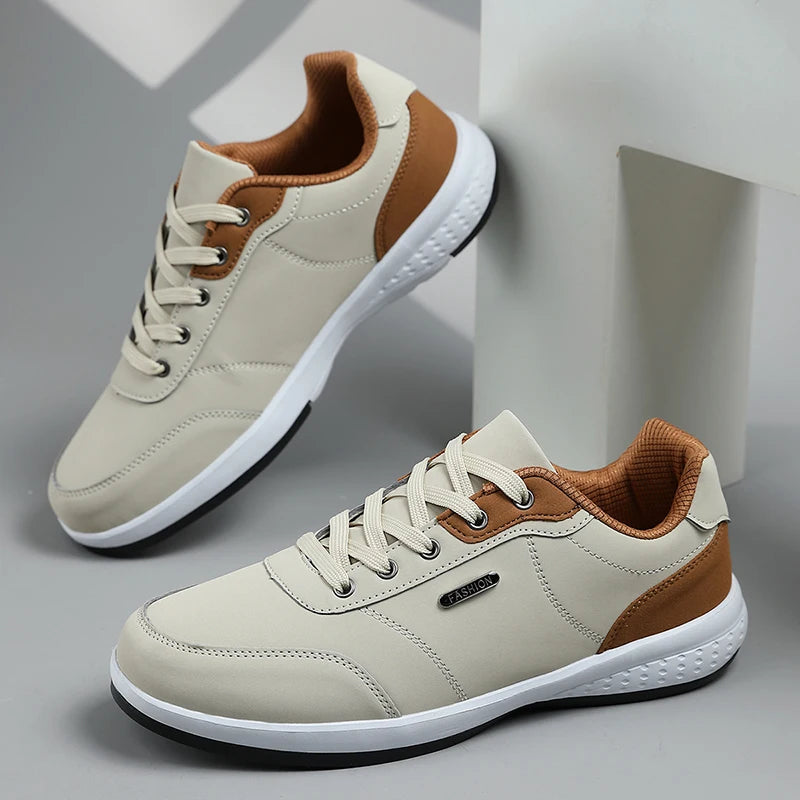 Nuevos Zapatos de Hombre Modernos y Cómodos Zapatos Deportivos Casuales para Hombre Ideales para Senderismo y Caminar Zapatos Deportivos Casuales