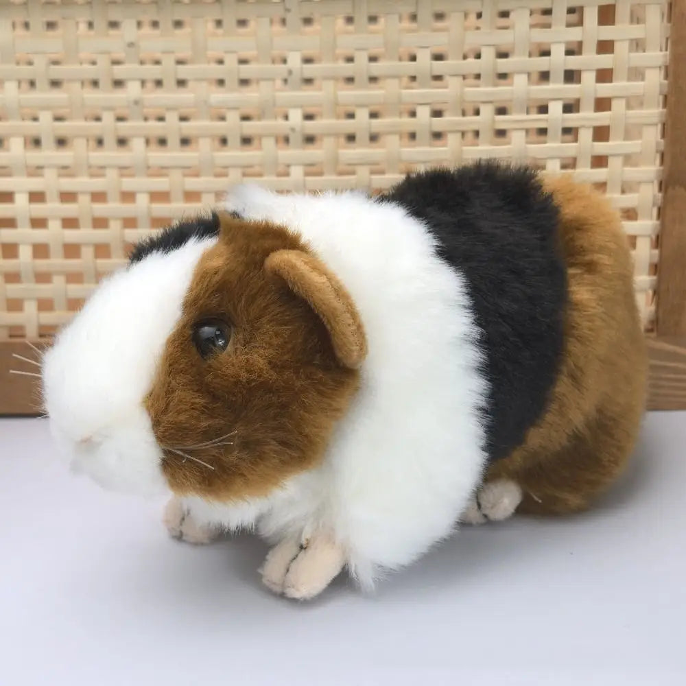 Cartoon Stuffed Animals Guinea Pig Stuffed Cute Dolls Real Life Plush Mouse Dolls 18cm Fluffty Hamster Doll Children Gift