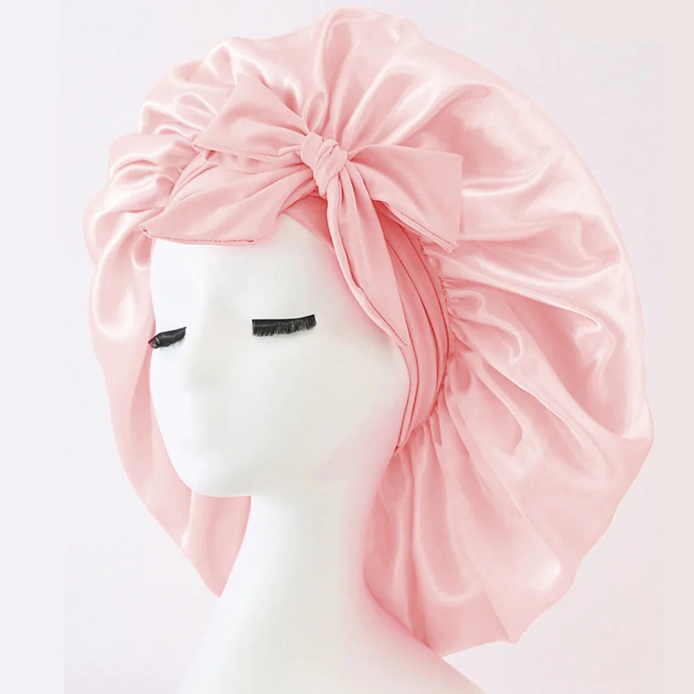 Gorro de satén para dormir
