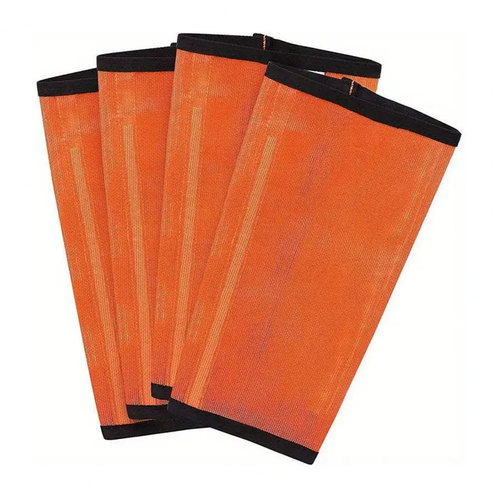 Lot de 4 guêtres anti-mouches pour chevaux, leggings respirants en maille, fournitures pour chevaux pour réduire les dommages causés par les sabots et la fatigue des jambes.