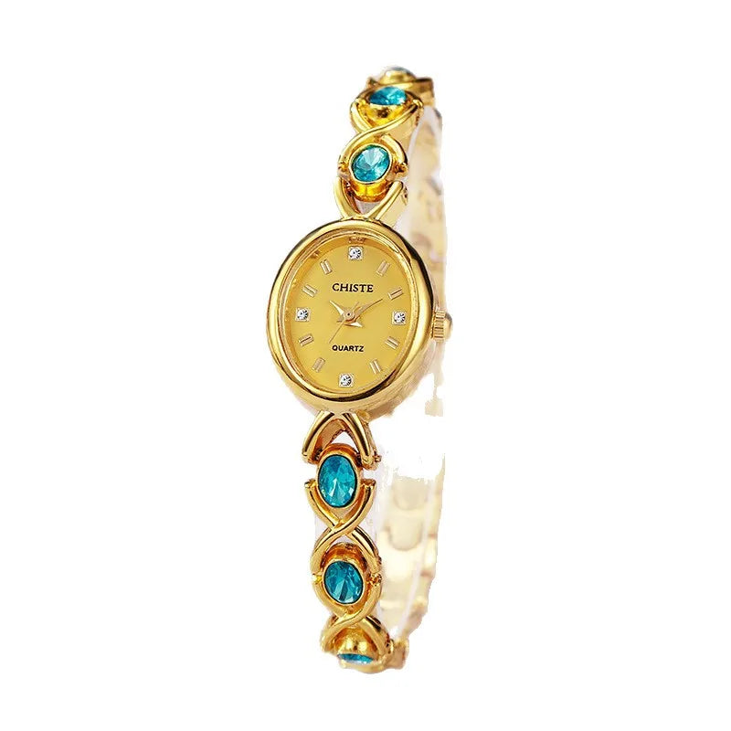 Reloj de pulsera de moda, minimalista, informal, de cuarzo para mujer, de lujo, para estudiantes, esfera ovalada, reloj de regalo, dropshipping, Reloj Mujer