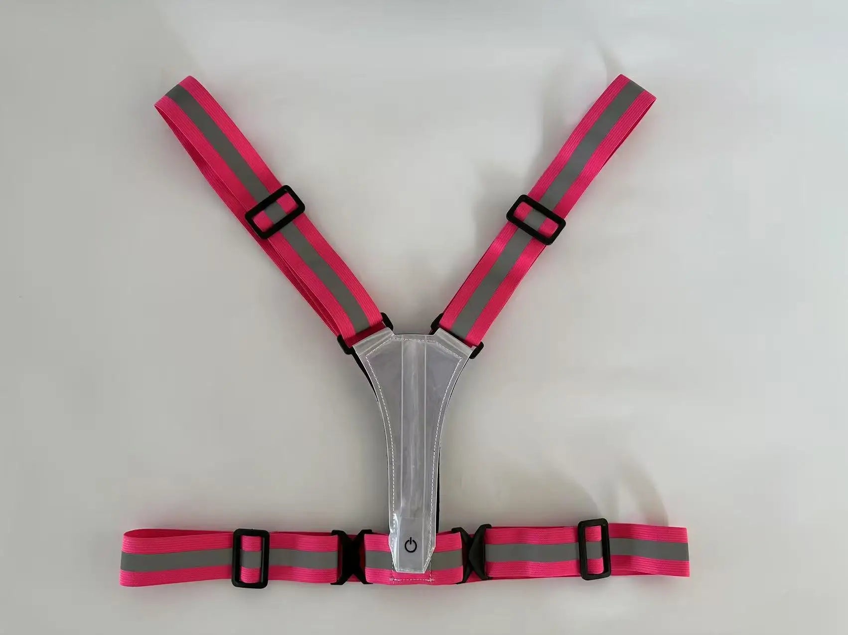 LED-reflekterende tanktopp for nattløping, høy elastisk utendørs sportsklær, sykkel- og løpeutstyr