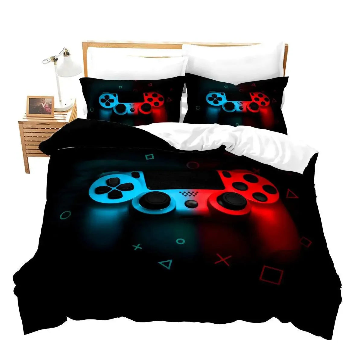 Gamer Comforter Cover Set – Twin Size, Fun & Modern for Kids & Teens
