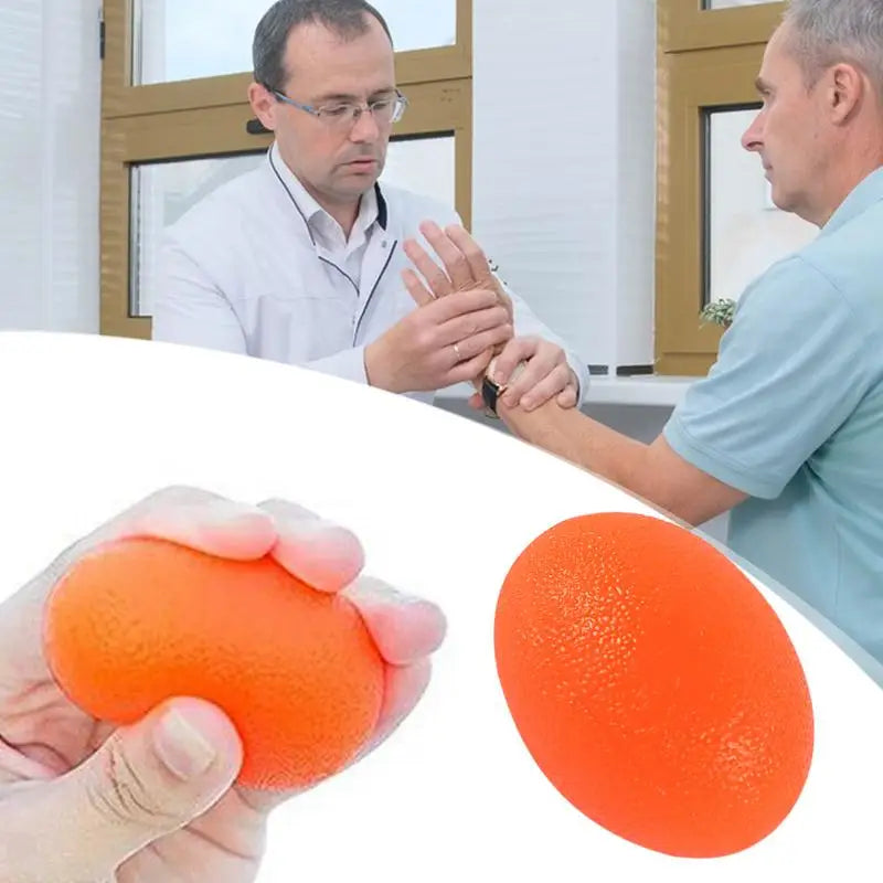 Hand Grip Egg Gripping Ball Finger Trainer Gym Fitness Home Exercise Equipment Antistress Handgrip Expander Muscle Strengthener