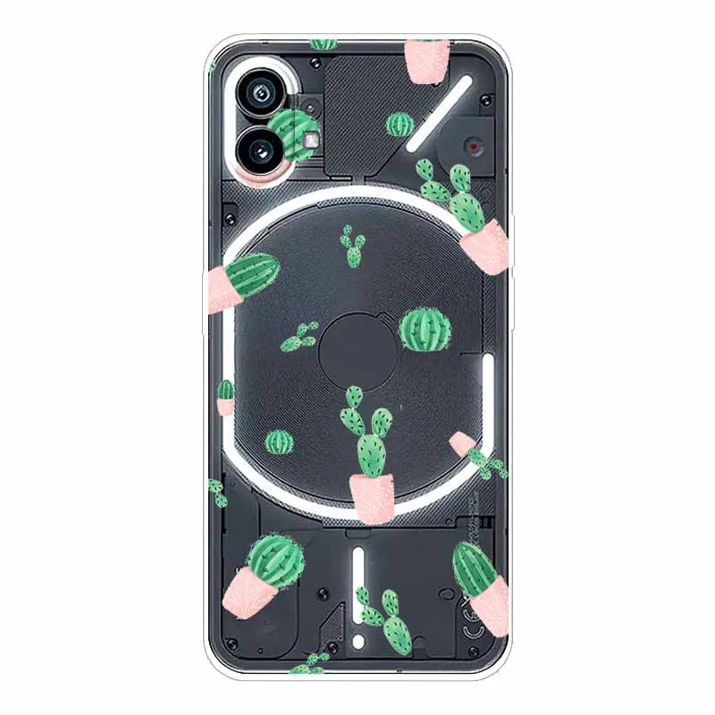 Coque transparente en silicone TPU souple pour téléphone Nothing Phone 1 (2022)