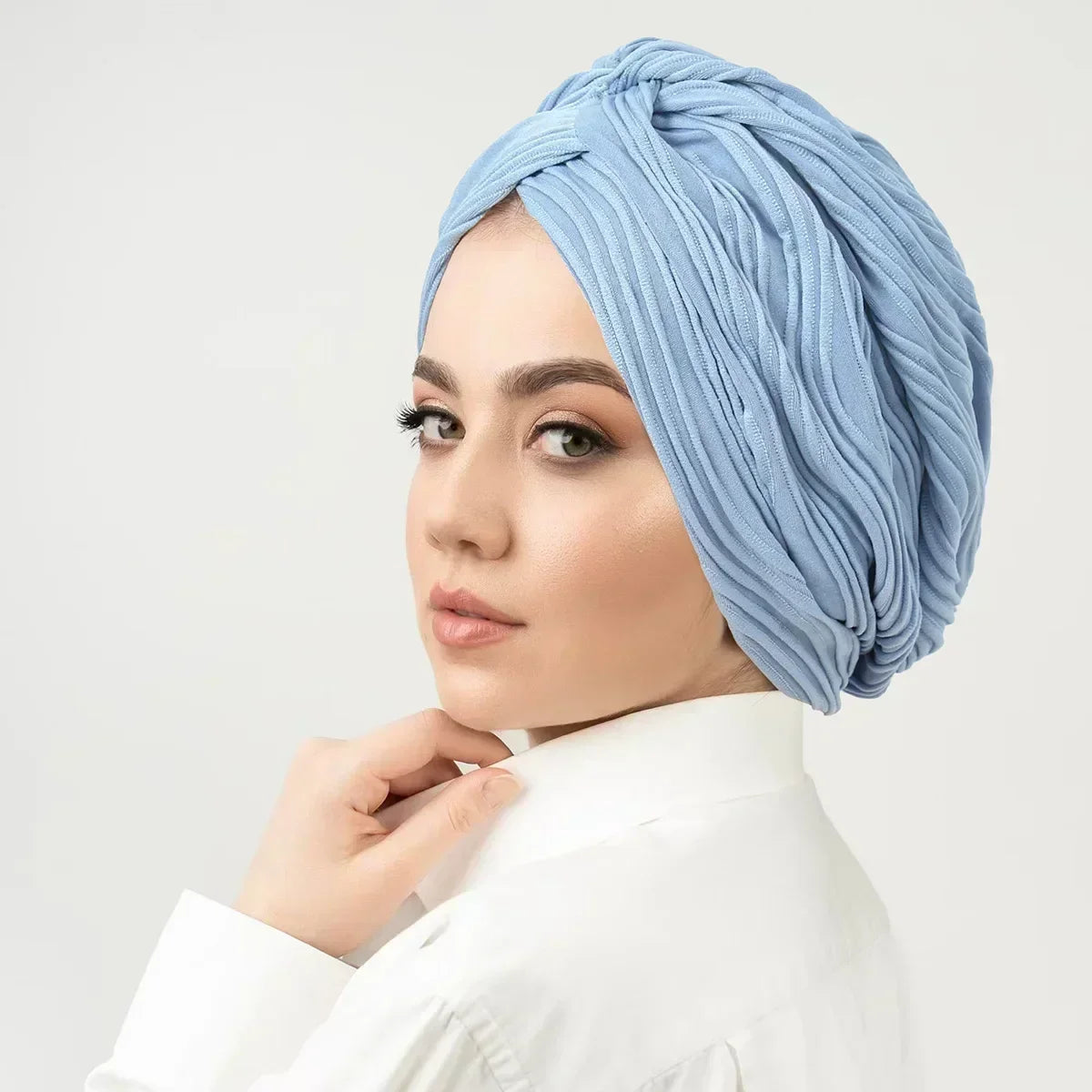 Women’s Sequin Knotted Turban – Elegant, Comfortable & Perfect for Any Occasion