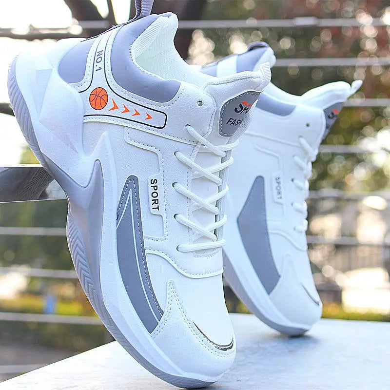 Sneakers Breathable Sport Shoes Men Resistant Non-slip high-Top Gym Cushioning Shoes Mens Basketball Shoes Male Zapatillas