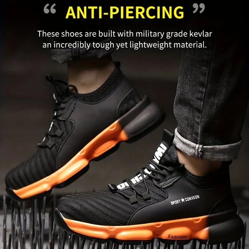 Zapatos de seguridad para hombre – Duraderos, transpirables y a la moda