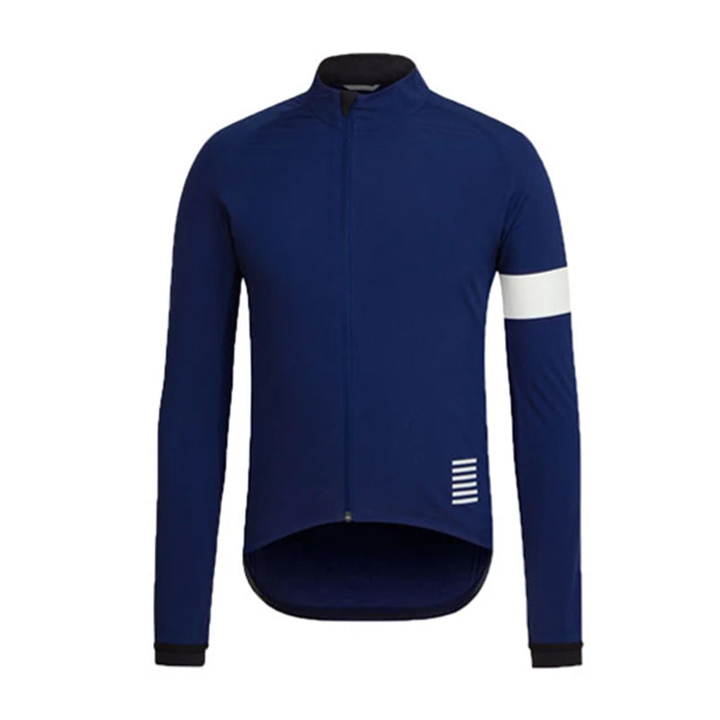 Men’s Cycling Jersey – Long-Sleeve Breathable Mountain & Road Bike Shirt