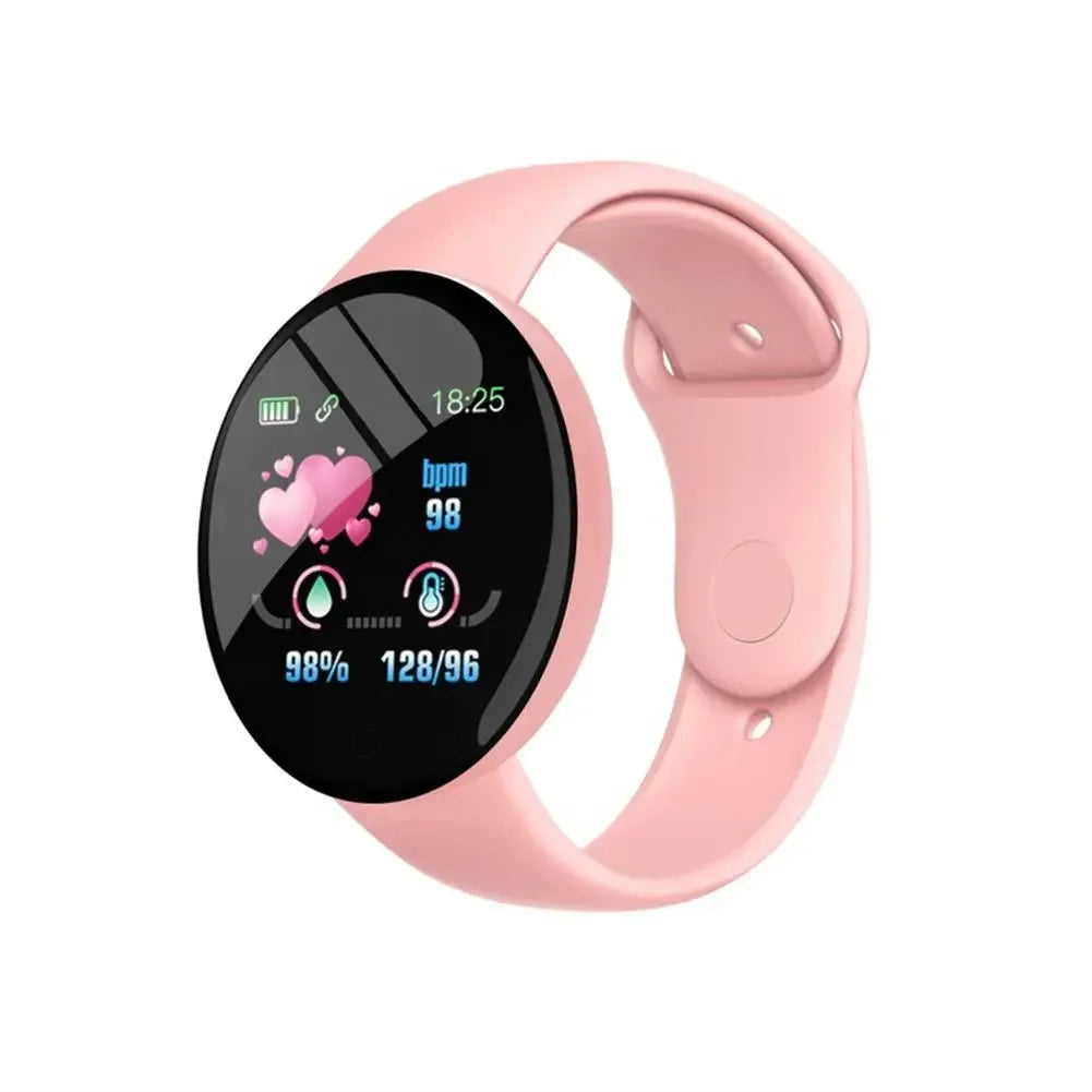 Montre connectée numérique pour enfants, bracelet de sport pour filles et garçons, moniteur d'activité physique, étanche