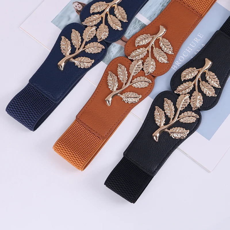 Gold Leaf Waist Belt