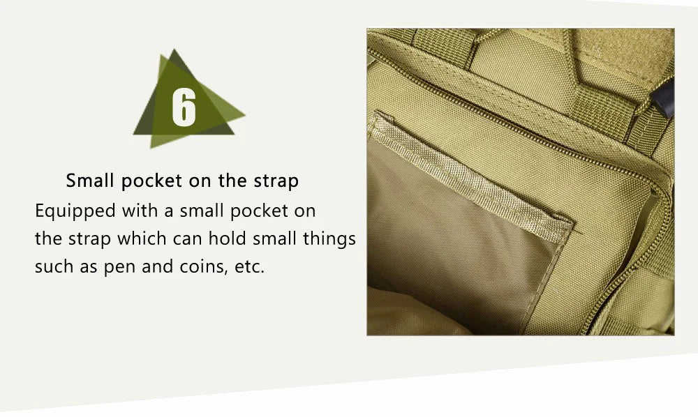 Mochila táctica de hombro Rover EDC para exteriores CCW, bandolera impermeable para senderismo, camping, bolsa de tiro oculta, mochila de caza