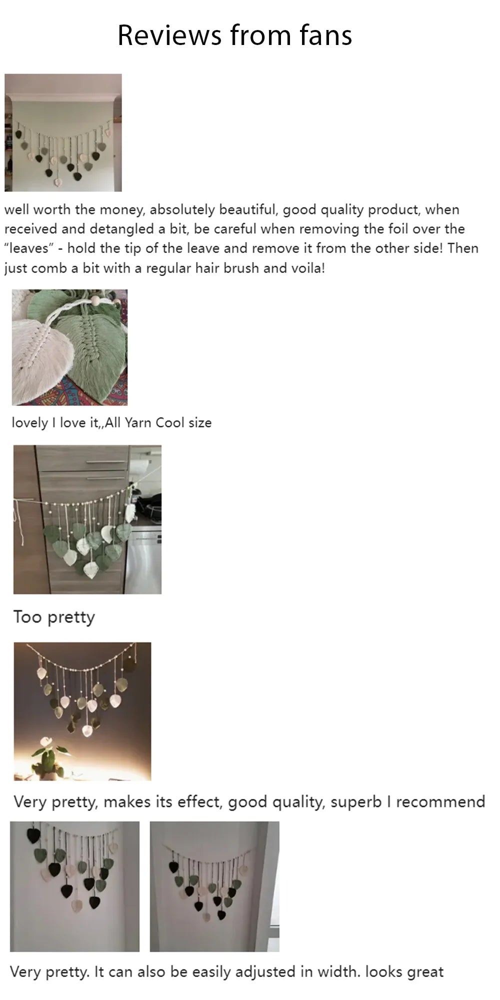 Décoration d'intérieur bohème, tapisserie en macramé, décoration murale à suspendre avec feuilles et plumes pour salon et chambre à coucher, décoration murale bohème pour la maison