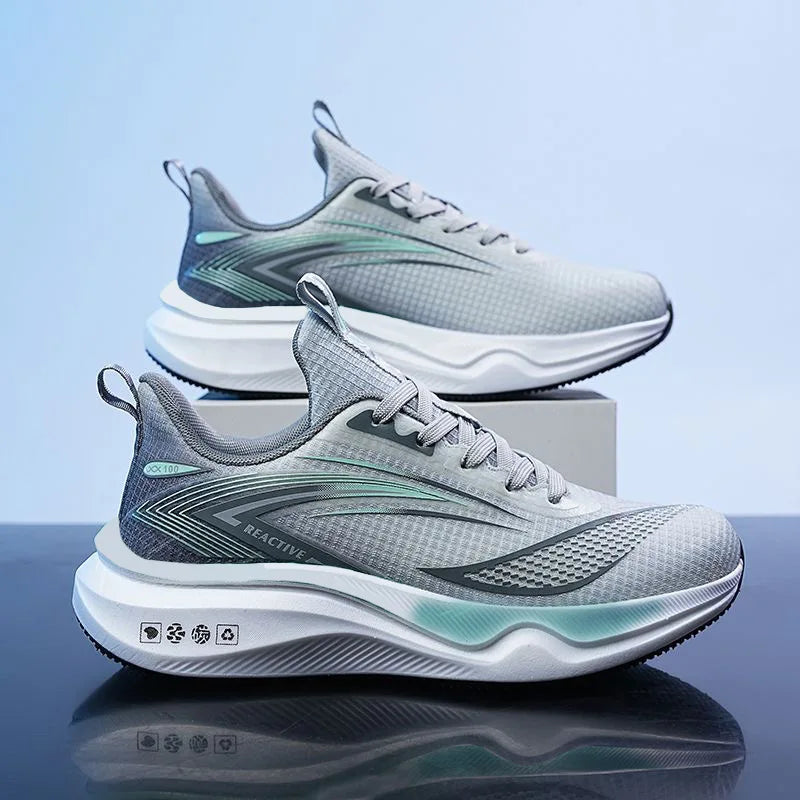 Zapatillas de running nuevas de verano, nuevo examen físico para estudiantes de secundaria, zapatillas deportivas con amortiguación de rebote para hombres, tenis masculino