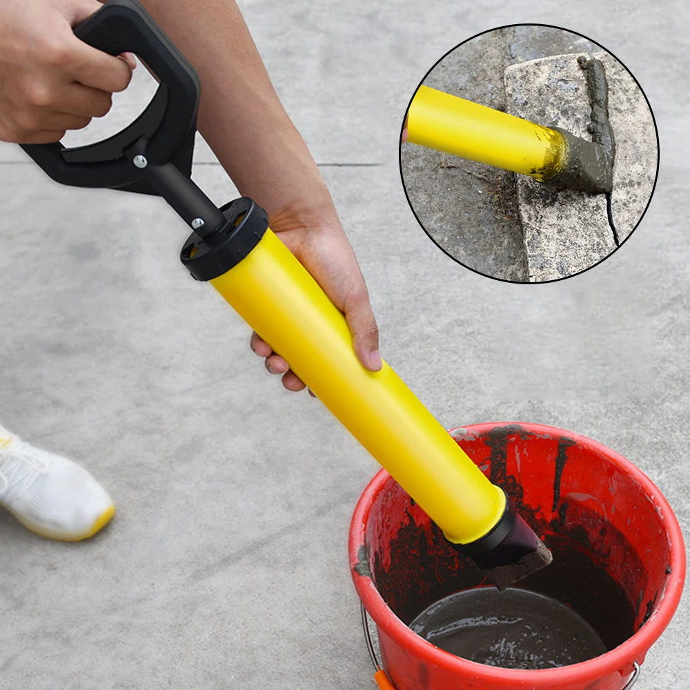 Grout Filling Tools With 4 Nozzles Applicator Hand Tools Caulking Gun Grouting Mortar Sprayer Cement Lime Pump