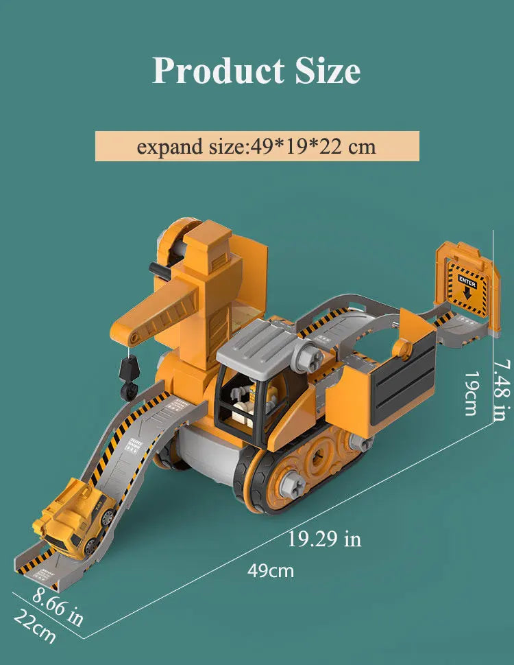 Jouets pour enfants, véhicule d'ingénierie, perceuse électrique, outils, ensembles éducatifs assemblés, outils pour garçons, cadeau de construction d'écrous