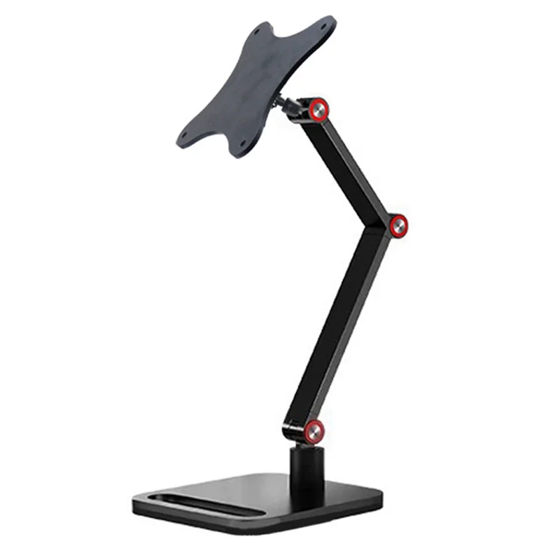 Soporte de monitor Efficientt con liberación rápida, aleación de aluminio, soporte de escritorio para monitores de 17 a 25 pulgadas