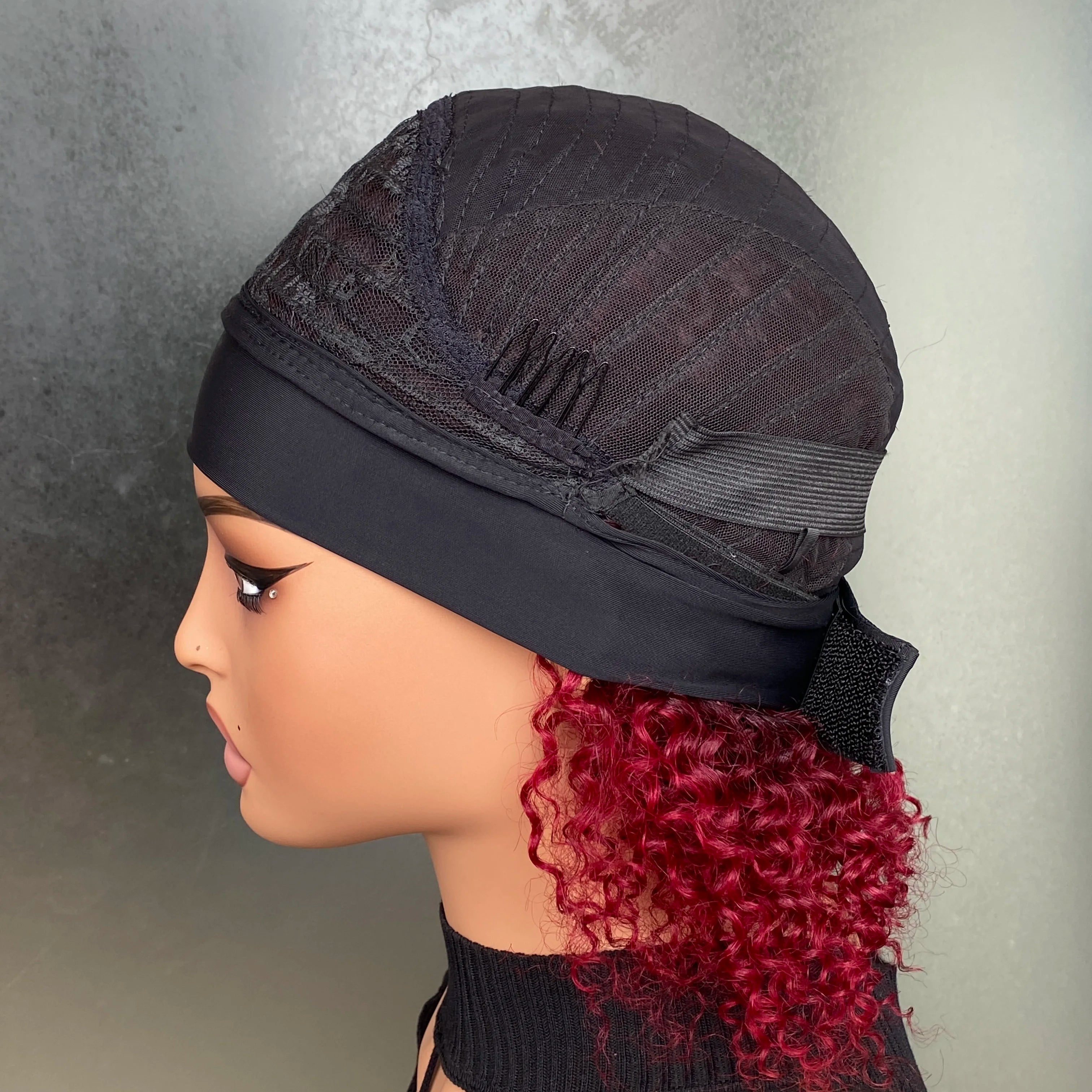 Curly Headband Human Hair Wig