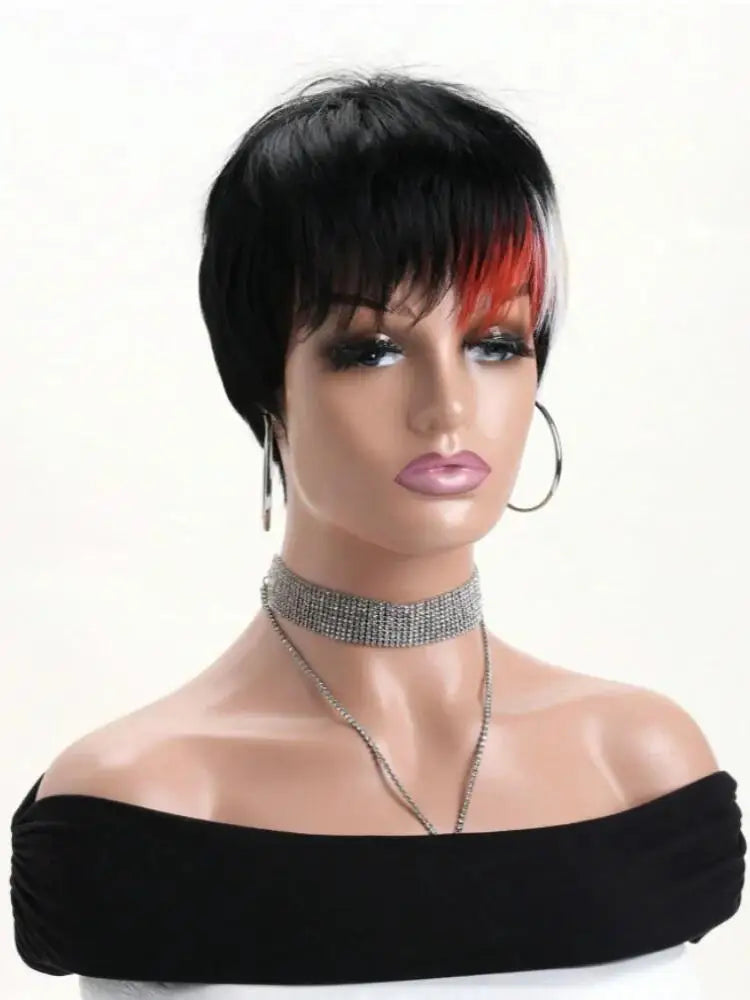 Headband Wig Kinky Straight 26 Inch Kinky Straight Headband Wig Human Hair Glueless Human Hair Wigs Machine Made synthetic