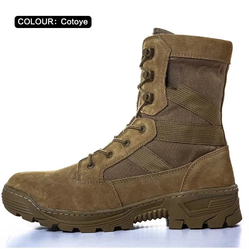 Zapatillas de Senderismo Impermeables para Hombre, Calzado de Trekking, Zapatillas de Senderismo Marrones de Alta Calidad, Botas Masculinas para Hombre