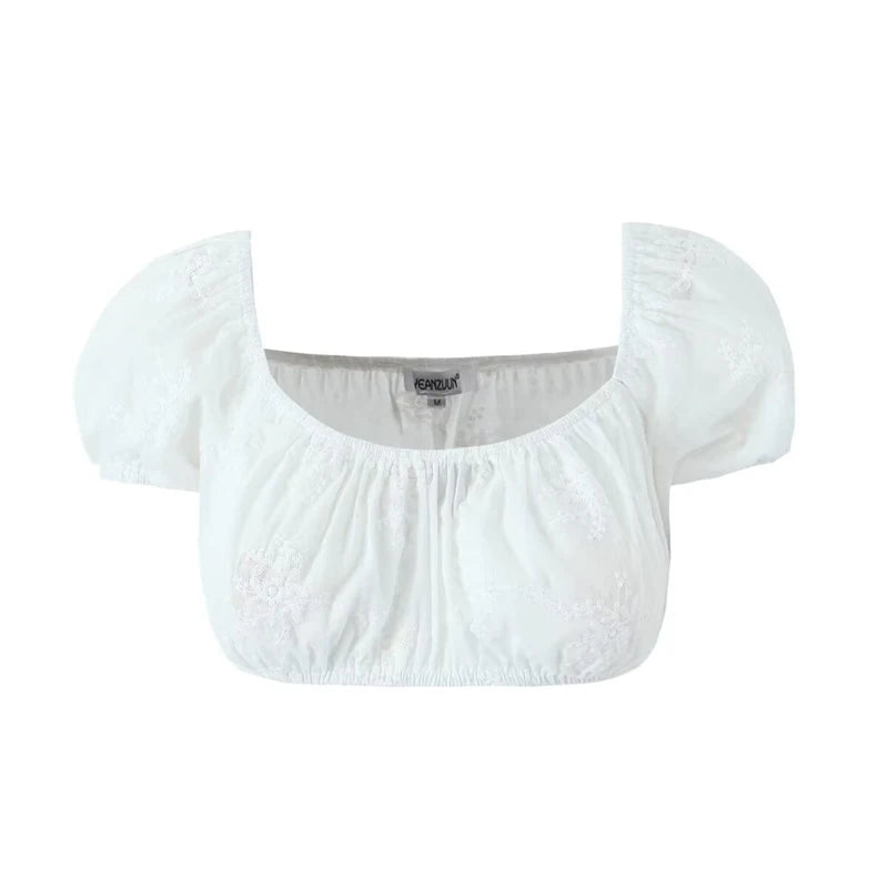 Conjunto de falda larga y camisa blanca con borlas para mujer, blusa suelta con botones, solapa y manga de puño, falda acampanada de cintura alta, conjunto de 2 piezas para verano de 2025
