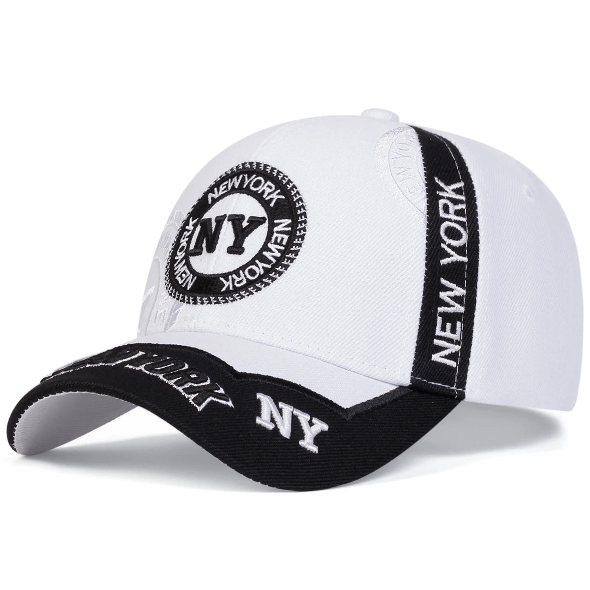 Gorras de béisbol unisex con bordado de letras, gorras informales ajustables para primavera y otoño, sombrero con protección solar