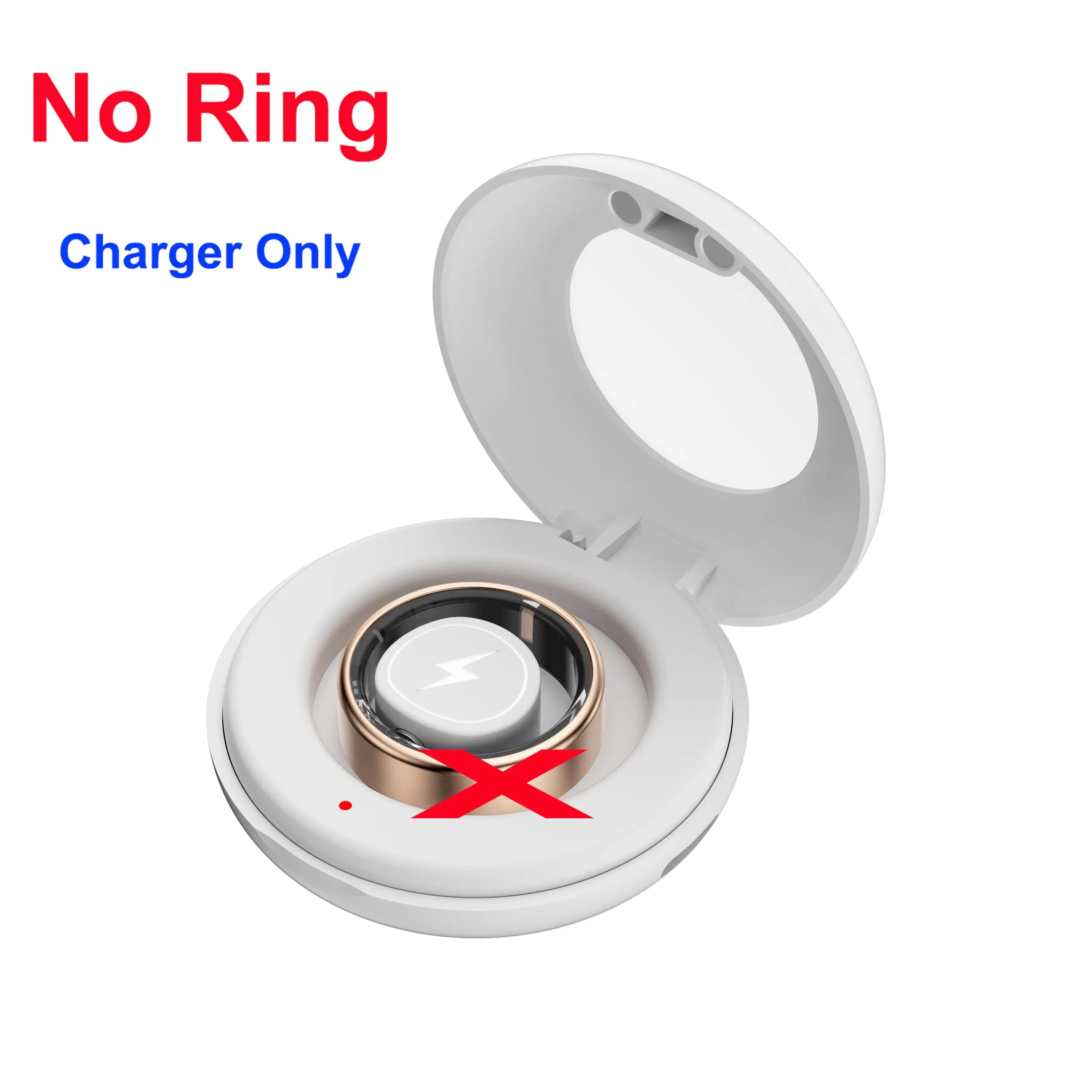 Bague connectée pour homme et femme, moniteur de sommeil, fréquence cardiaque, étanche, multisports, pour couple, couleur or