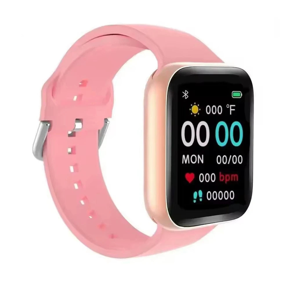 Smartwatch deportivo para hombres y mujeres, Android iOS, pantalla de 1,73", llamadas Bluetooth, monitor de ritmo cardíaco, rastreador de actividad física