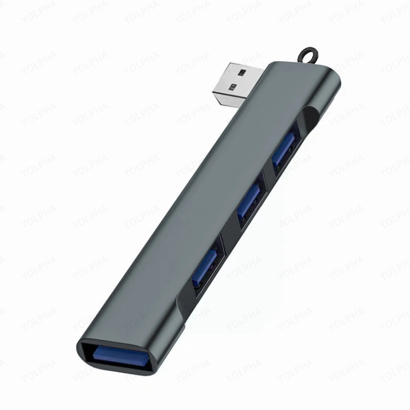 Concentradores de alta velocidad de 4 puertos Divisor USB 3.0 de 4 puertos de alta velocidad MultiHUB Expansión para adaptador de portátil o PC de escritorio