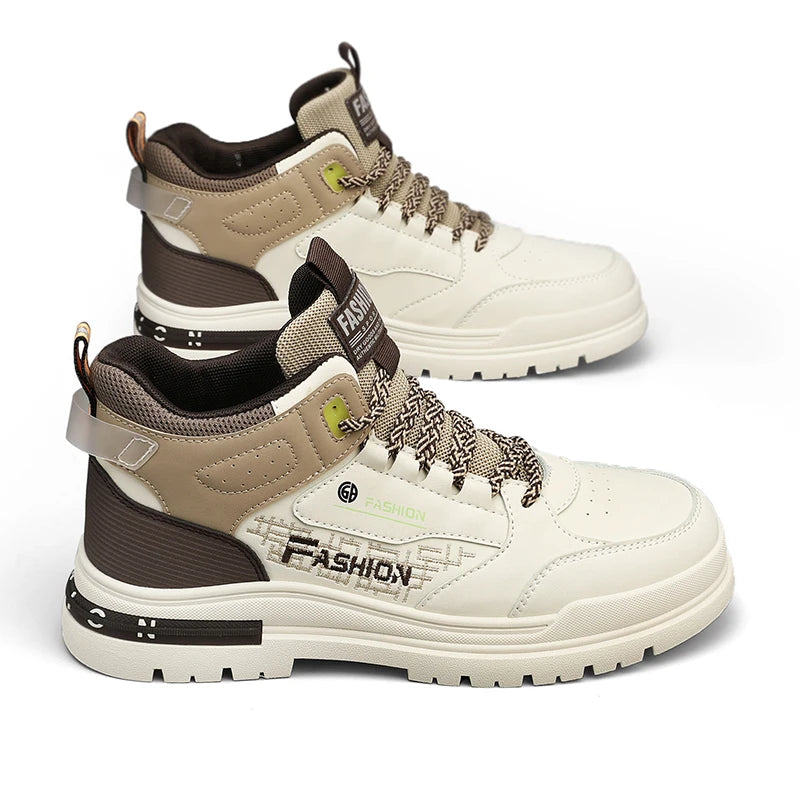 Zapatillas Casual Vulcanizadas para Hombre – Zapatos de Suela Blanda para Caminar y Exteriores