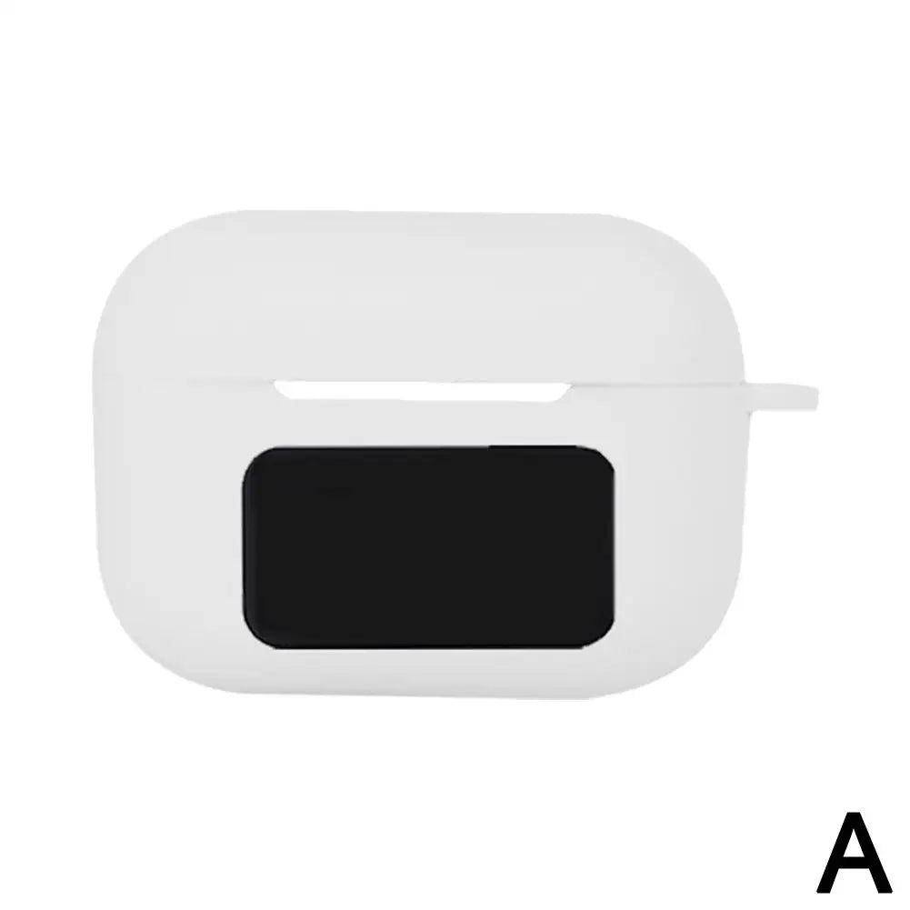 Funda para auriculares A9 Pro Funda para auriculares para Airpods Cubierta protectora Anticaídas Antigolpes Antipolvo Funda de silicona transparente