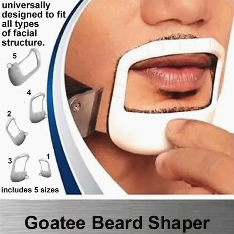 Set de 5 peines moldeadores de barba