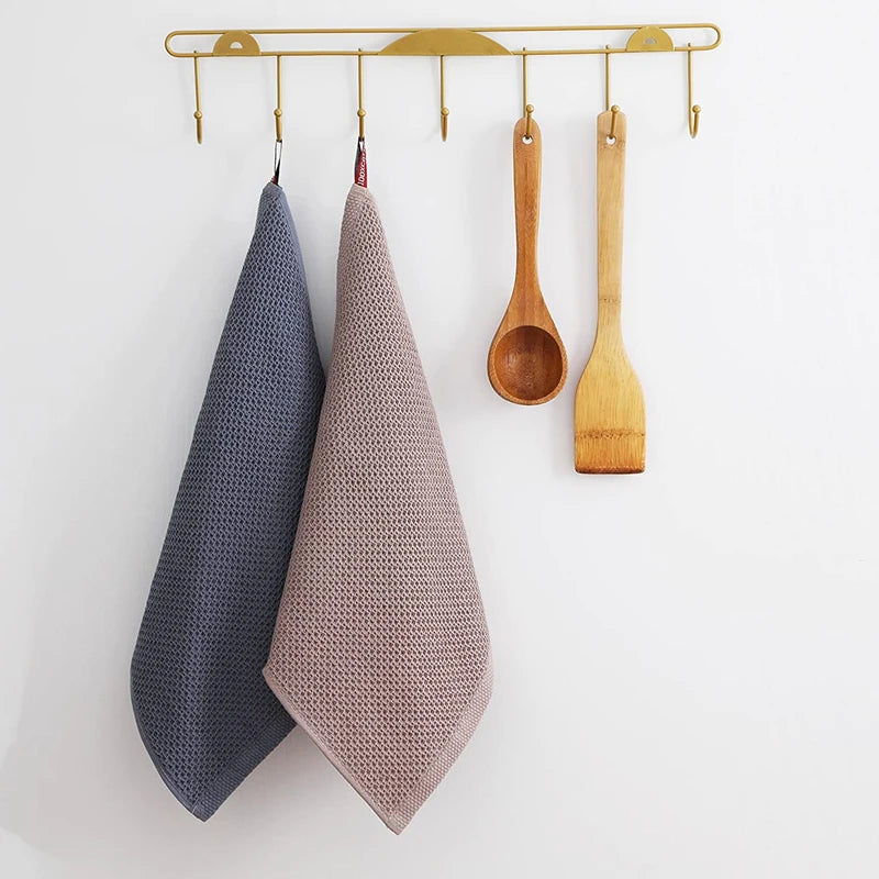 Nuevo paño de cocina 100% algodón, ultra suave, absorbente, toalla de cocina, paño de limpieza para el hogar, herramientas de cocina, utensilios, paño de lavado, trapo de cocina.