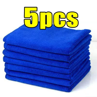 Paños de limpieza de microfibra Paños de microfibra sin pelusa Toallas de limpieza reutilizables con súper absorbencia para ventanas de automóviles