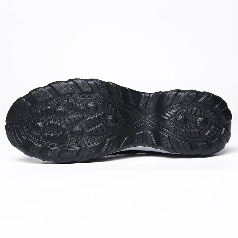Zapatillas deportivas de mujer, moda de verano, color negro, informales, de malla transpirable, ligeras, con cámara de aire, antideslizantes, para correr