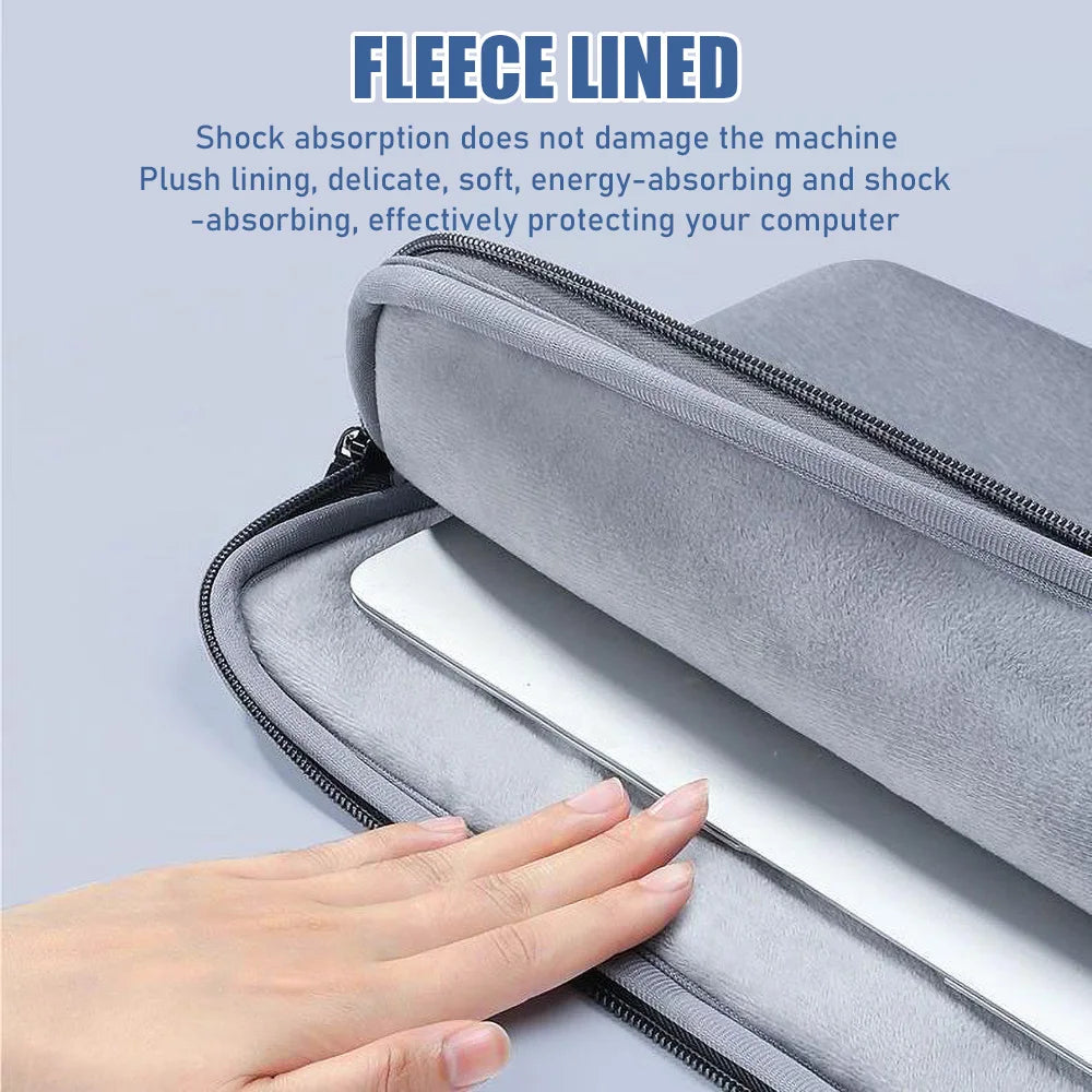 Laptop Sleeve Bag Handbag For 11“ 14” 15.6“ With Zipper Portable Notebook Cover Bag Inner Bladder For Macbook Lenovo Dell HP Bag