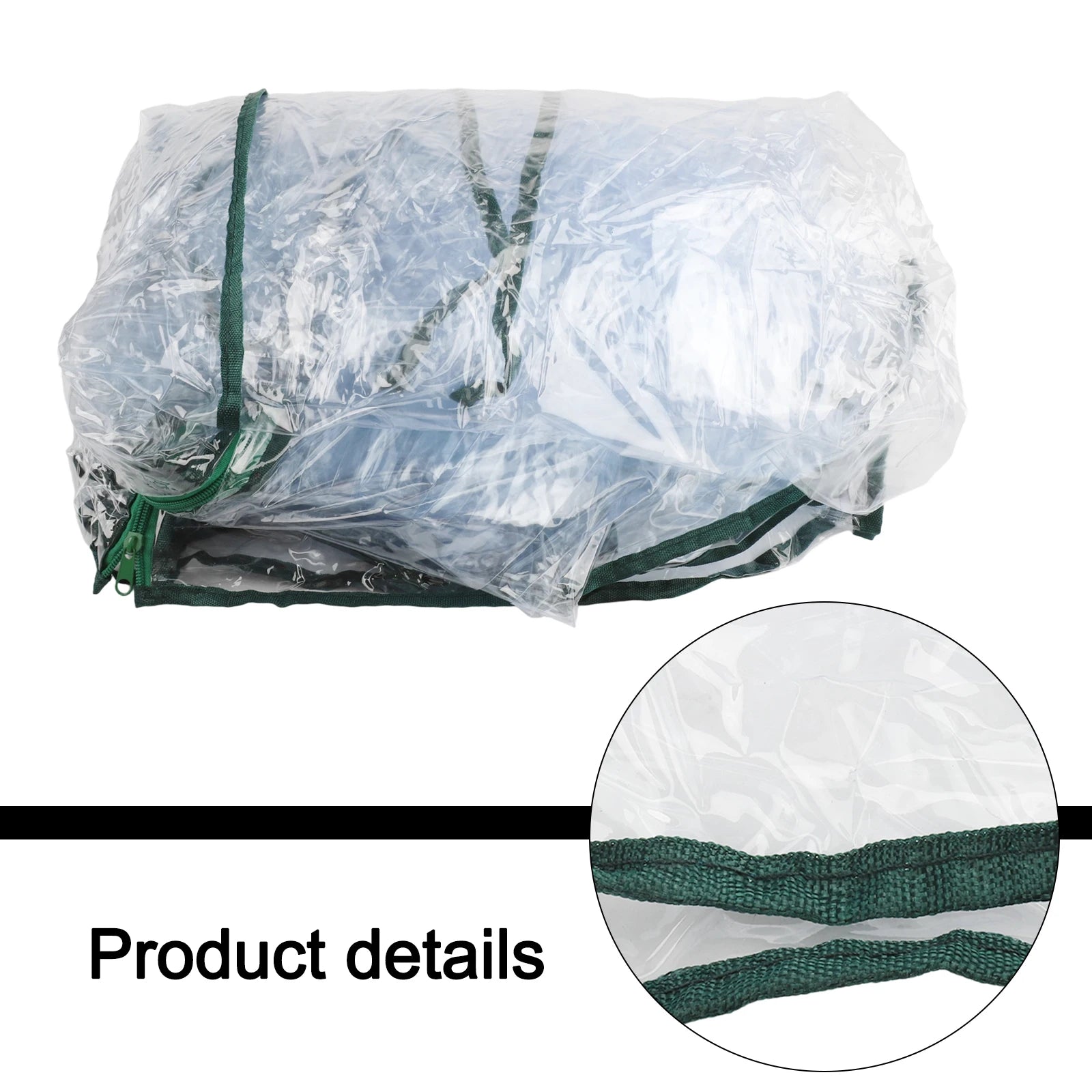 For hagearbeid i hjemmet Drivhusdeksel PVC-drivhus Aluminiumsfolie Drivhus God vekstplass Praktisk tilgang for planter