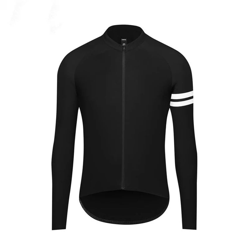 Men’s Cycling Jersey – Long-Sleeve Breathable Mountain & Road Bike Shirt