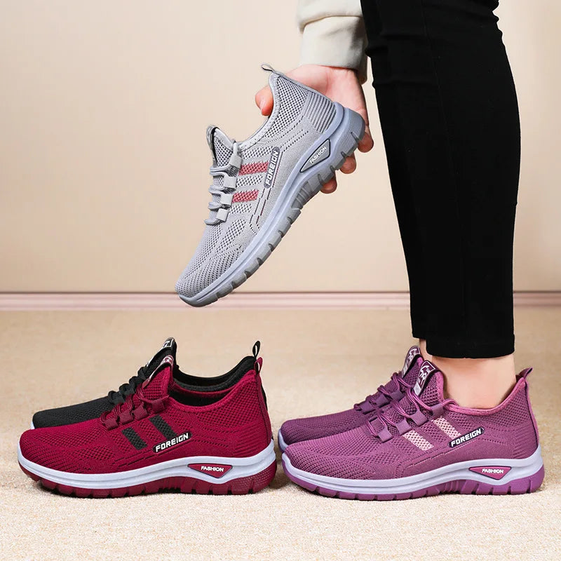 Zapatillas de malla cómodas