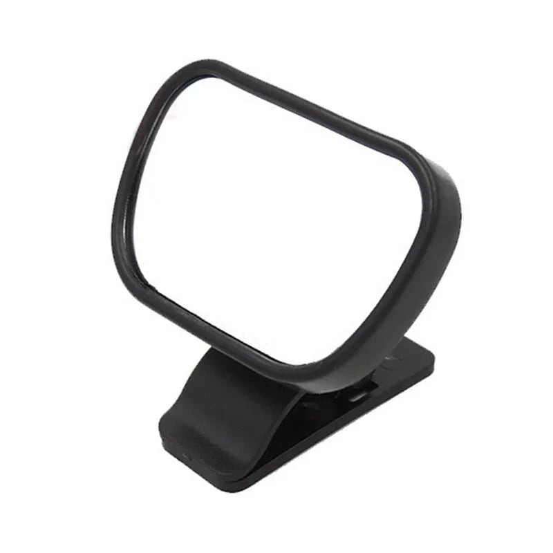 Rétroviseur bébé 2 en 1 Mini rétroviseur convexe pour enfants, vue arrière réglable, moniteur pour enfants, accessoires de voiture